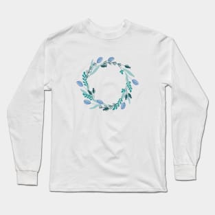 Spring plant wreath Long Sleeve T-Shirt